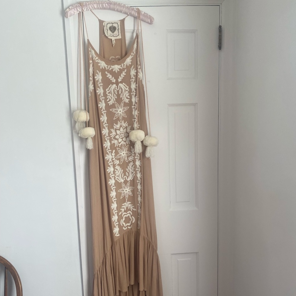 Z&L Everything But Water Bohemian Maxi Dress